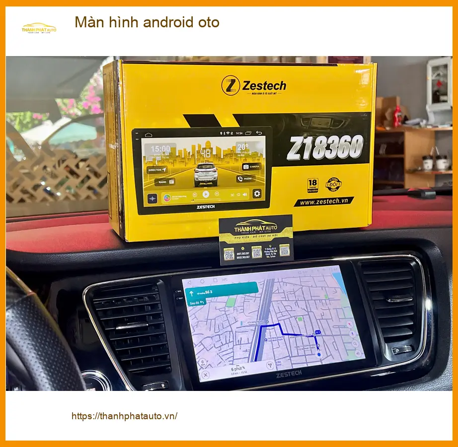 Anh Tuấn lắp màn hình Android ô tô Hyundai i10 tại Quận Bình Thạnh ảnh thực tế 2