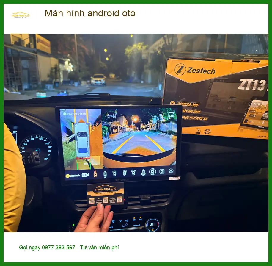 Chị Thảo lắp màn hình android oto cho Mazda CX-5 tại Quận 8 ảnh thực tế 4