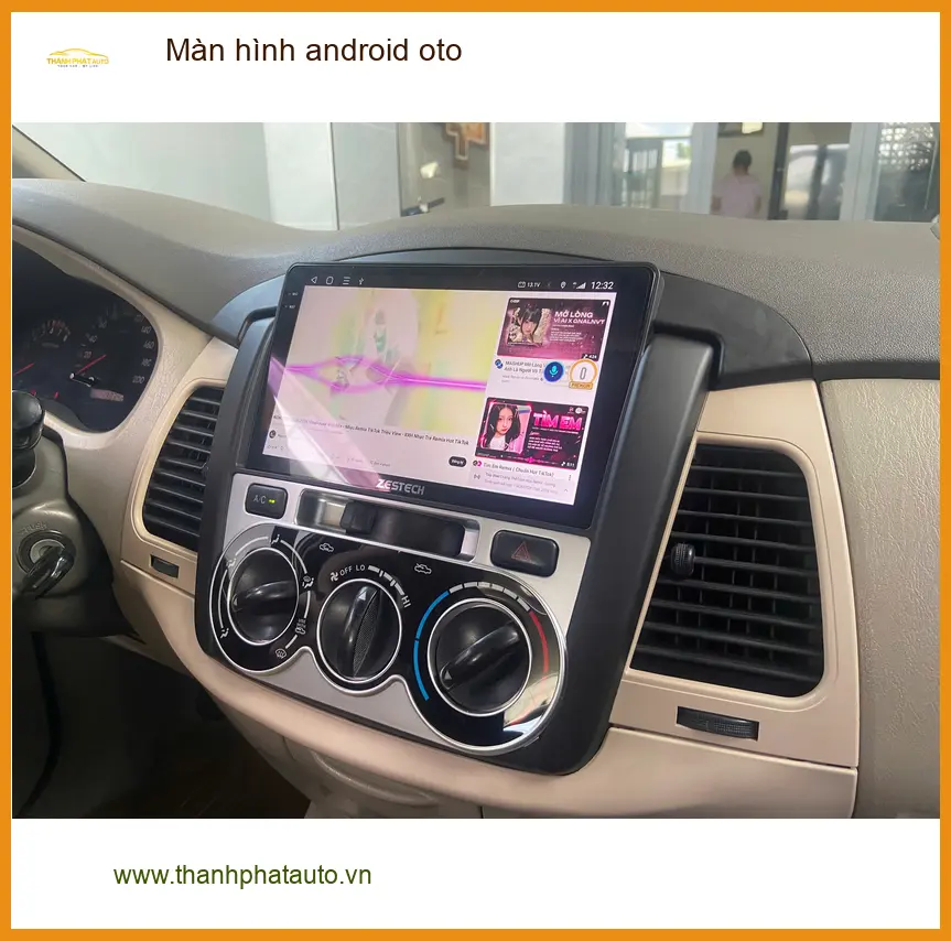 Anh Thanh Phong lắp màn hình Android ô tô Ford Everest tại Quận Tân Phú để có nhiều tiện ích hơn