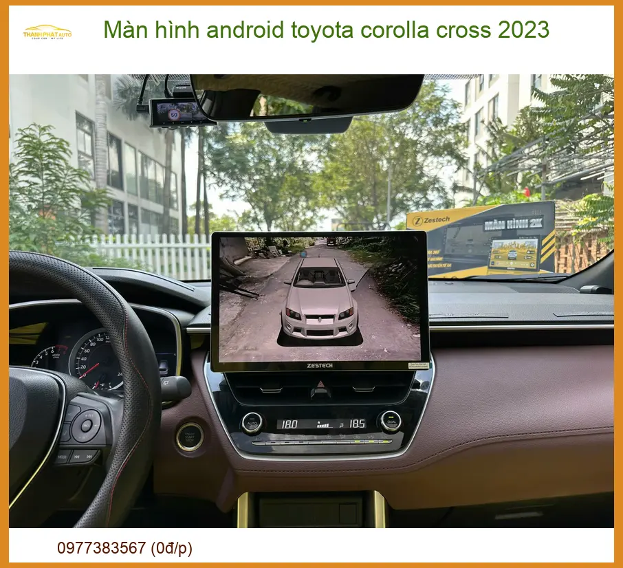 Màn Hình Android Toyota Corolla Cross 2023 - Trung Tâm Lắp Đặt Chính Hãng TPHCM