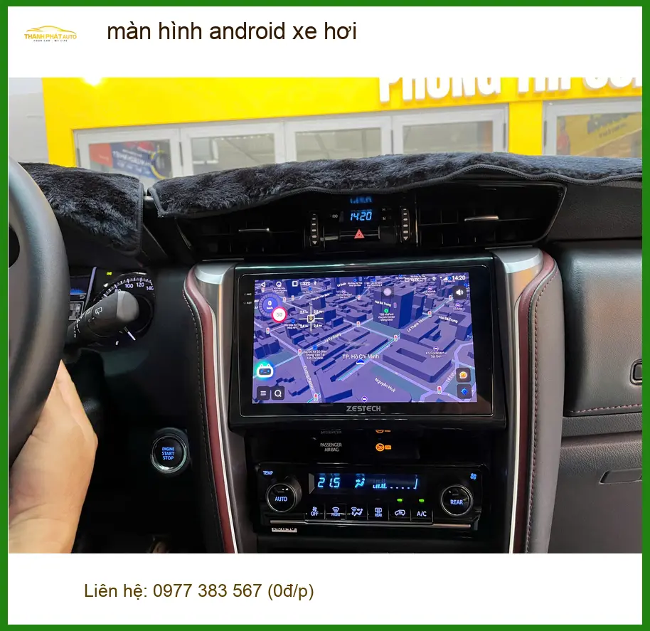 Anh Khang lắp màn hình Android xe Hyundai Creta Quận 2 nâng tầm giải trí ảnh thực tế 2