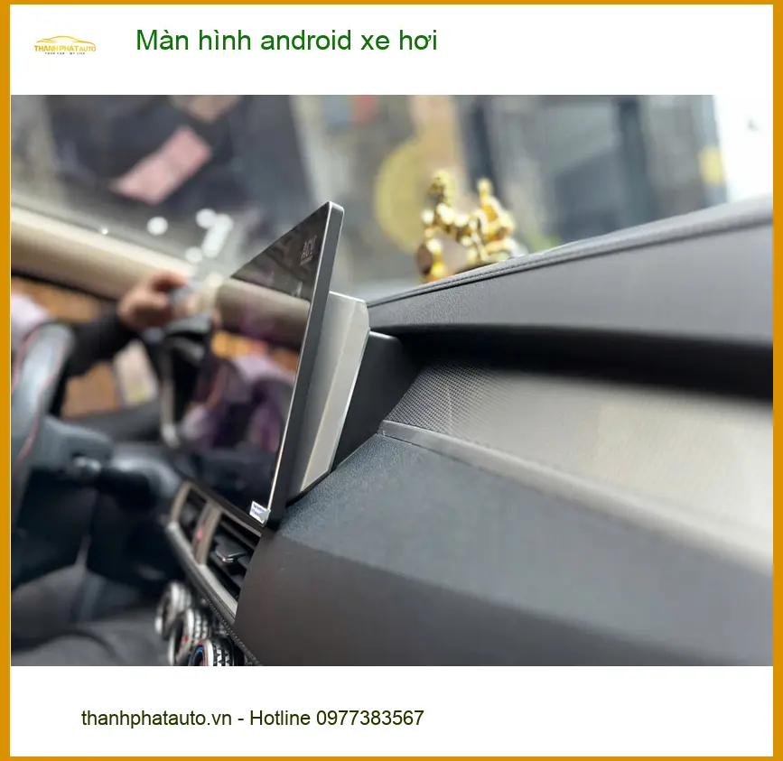 Anh Khang lắp màn hình Android xe hơi Honda CRV tại Quận Gò Vấp