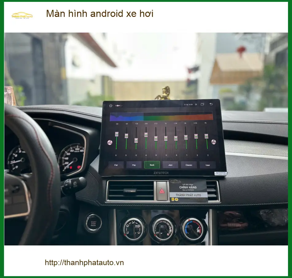 Anh Khang lắp màn hình Android xe hơi Honda CRV tại Quận Gò Vấp ảnh thực tế 4