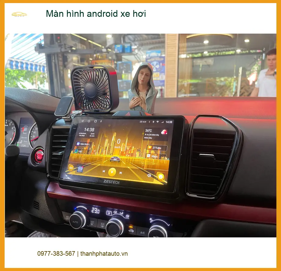 Anh Dũng lắp màn hình Android xe hơi cho Hyundai Accent tại Quận 10 ảnh thực tế 4