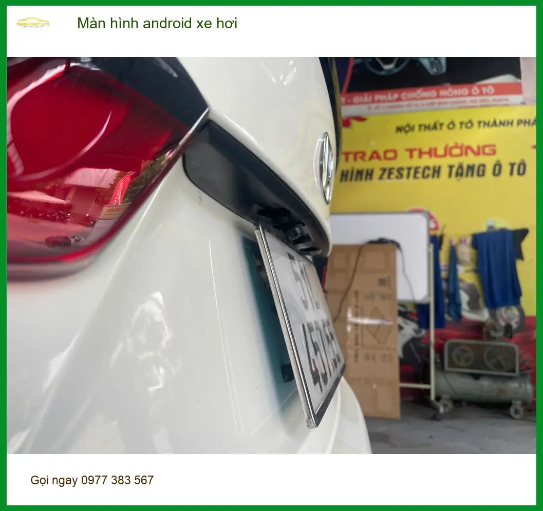 Chú Tân nâng cấp màn hình Android xe Honda CRV tại Quận 12 vì màn zin chậm ảnh thực tế 3