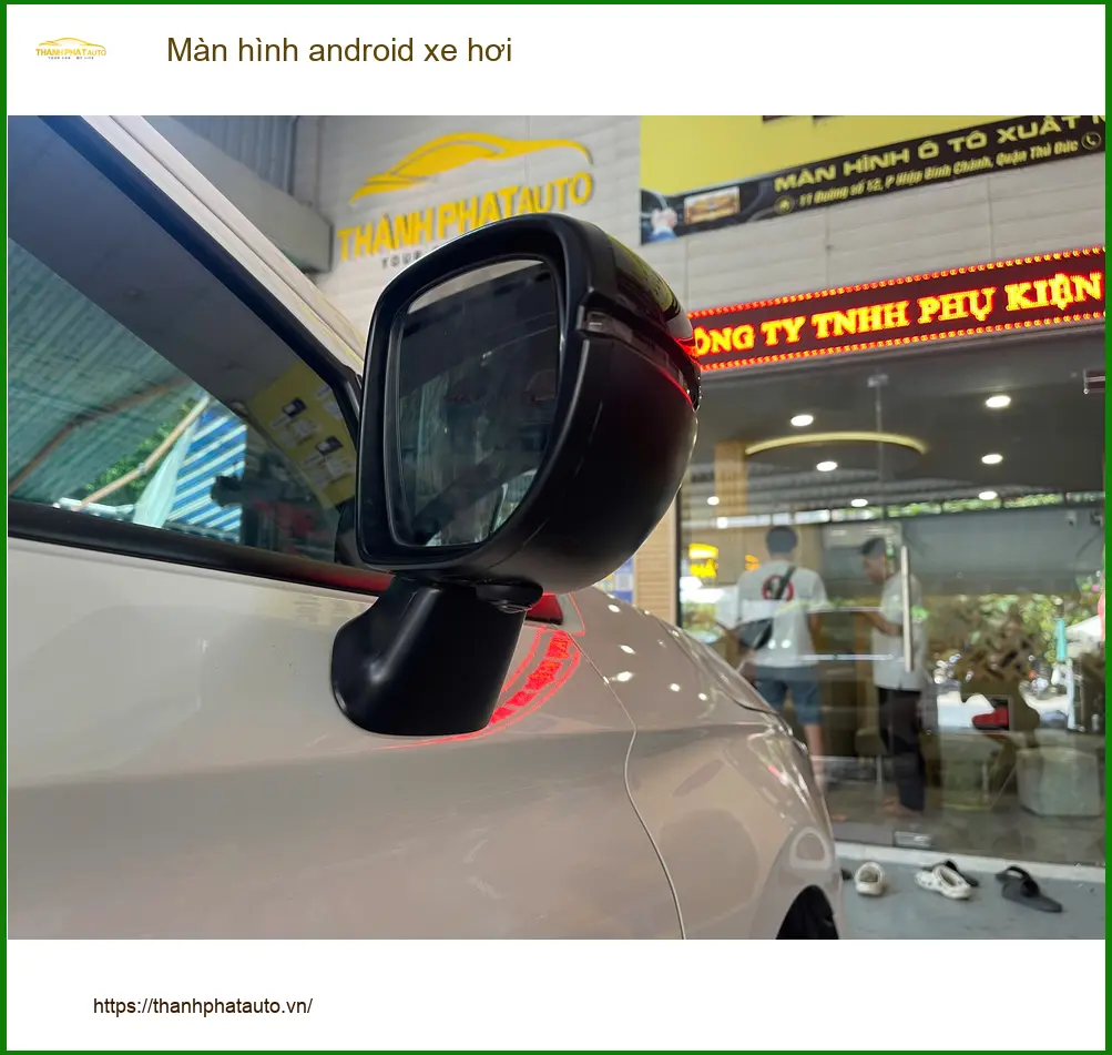Chú Tân nâng cấp màn hình Android xe Honda CRV tại Quận 12 vì màn zin chậm ảnh thực tế 4
