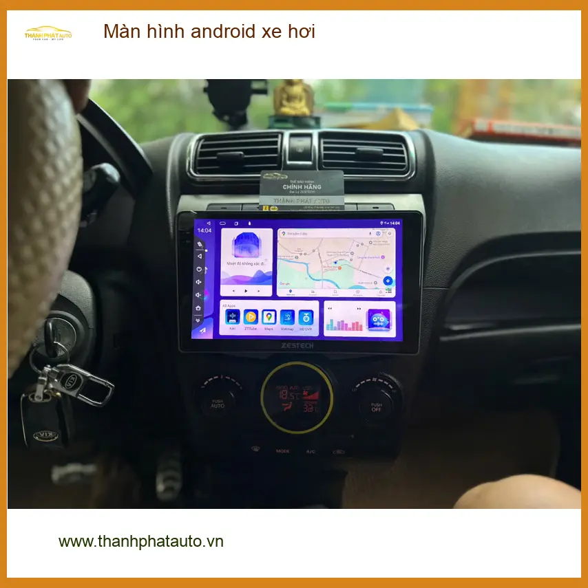 Anh Tùng nâng cấp màn hình android xe hơi cho Hyundai Accent tại Quận 8 ảnh thực tế 2