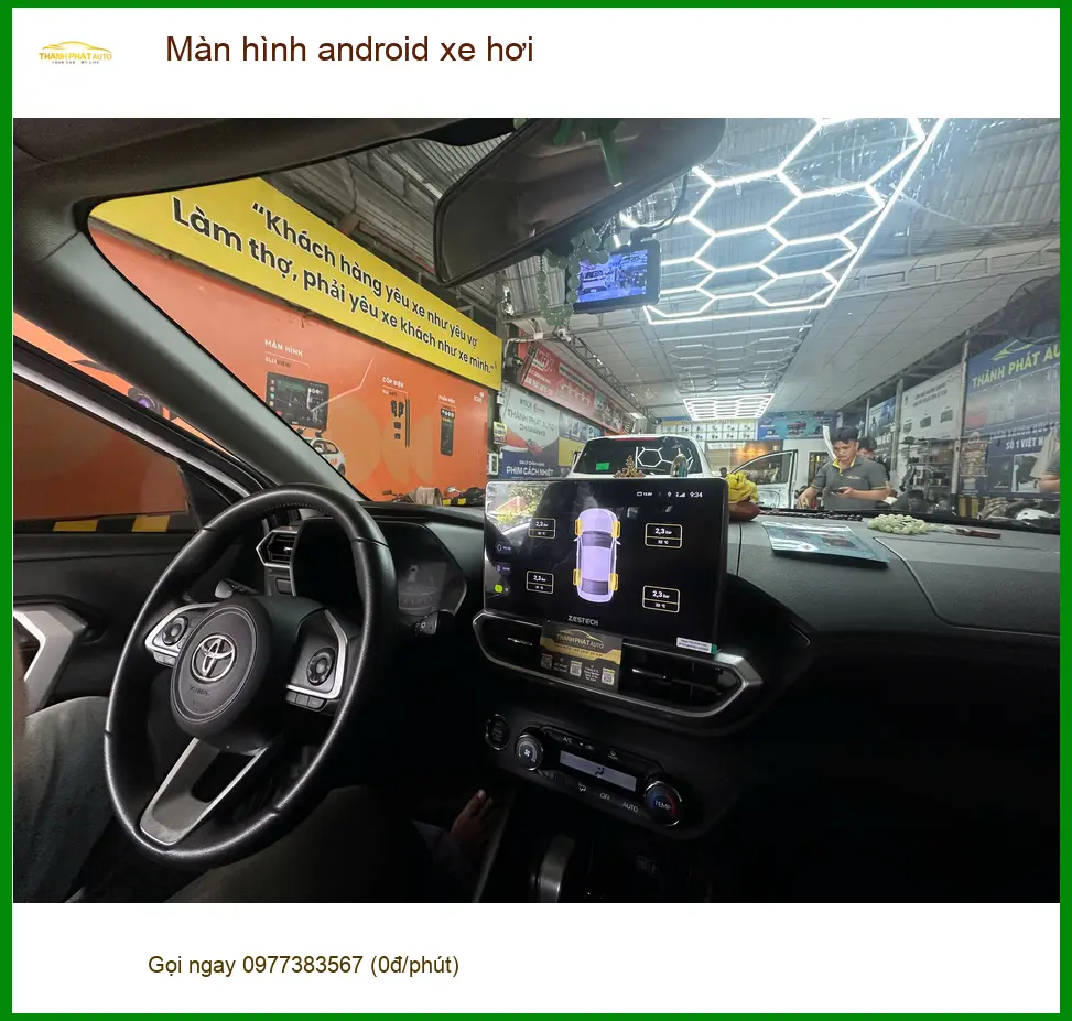 Anh Thịnh lắp màn hình Android xe hơi cho Hyundai Accent tại Quận 12 để nâng tầm giải trí ảnh thực tế 3