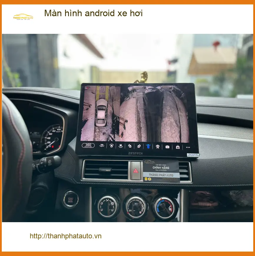 Bác Vinh lắp màn hình Android xe hơi cho Hyundai Accent tại Quận 7 để có nhiều tiện ích hơn