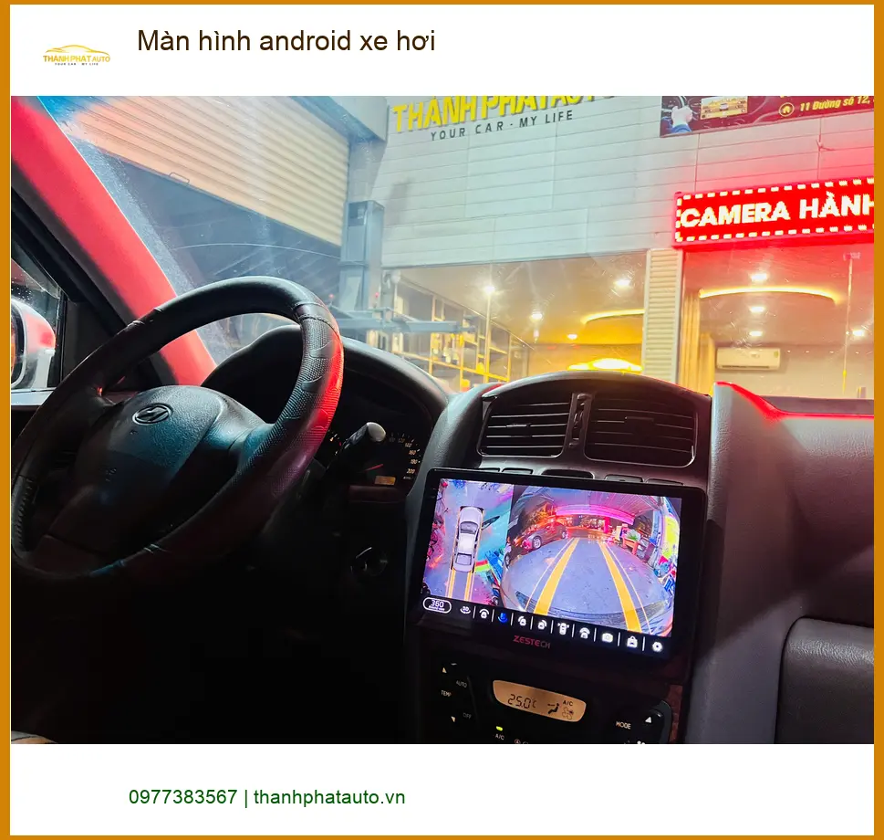 Anh An nâng cấp màn hình Android cho Mazda CX-5 tại Quận 2 ảnh thực tế 2