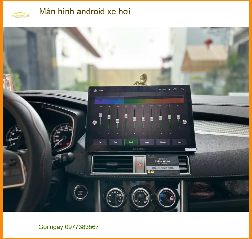 Bác Vinh lắp màn hình Android xe hơi cho Hyundai Accent tại Quận 7 để có nhiều tiện ích hơn ảnh thực tế 4