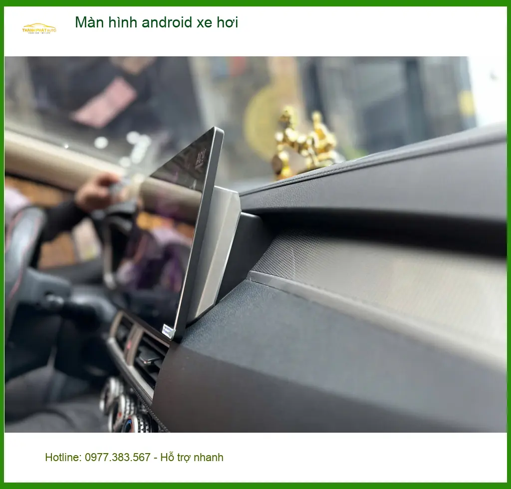Bác Vinh lắp màn hình Android xe hơi cho Hyundai Accent tại Quận 7 để có nhiều tiện ích hơn ảnh thực tế 5