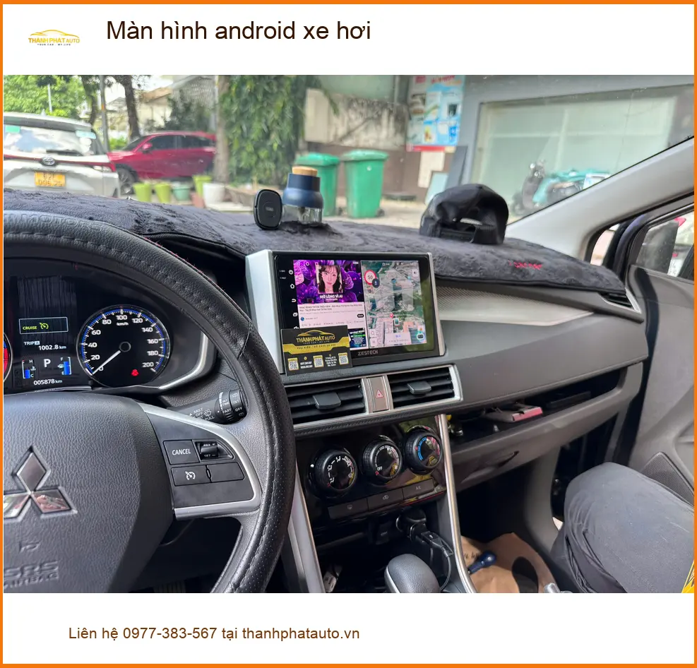 Anh Lộc nâng cấp màn hình android xe hơi Kia Carnival ở Quận 6. ảnh thực tế 2