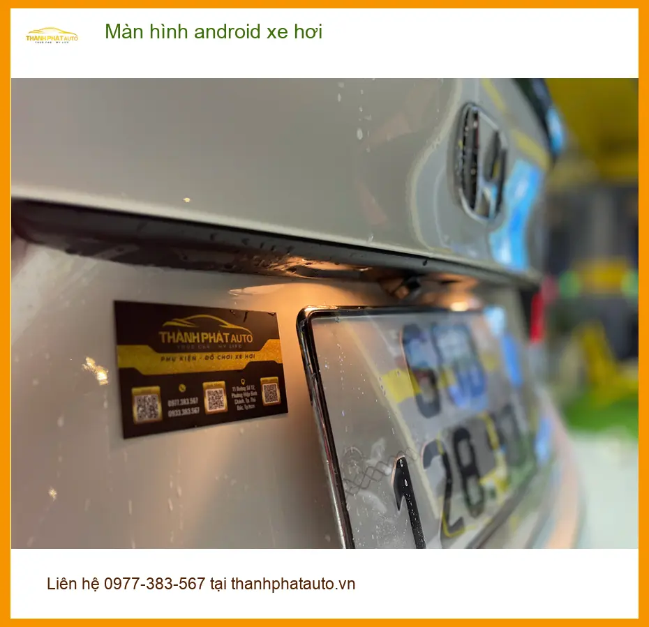 Anh Quang lắp màn hình Android cho Toyota Vios tại Quận Tân Phú ảnh thực tế 3