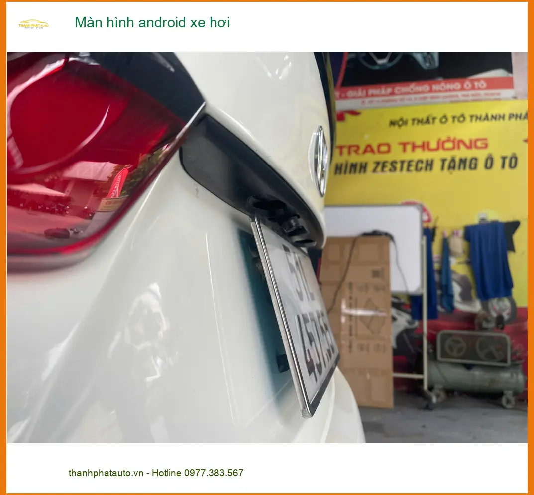 Anh Quang Minh lắp màn hình android xe hơi Suzuki XL7 tại Quận Bình Thạnh. ảnh thực tế 3