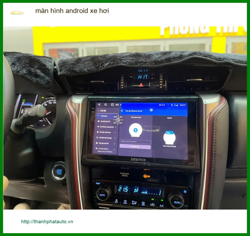 Anh Duy lắp màn hình Android xe hơi Hyundai Accent tại Gò Vấp uy tín ảnh thực tế 5