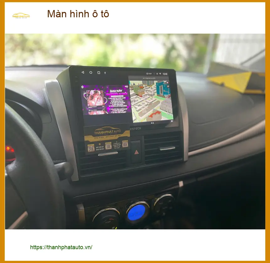 Chị Mai lắp màn hình ô tô cho Toyota Cross tại Quận 10 để nâng cấp trải nghiệm lái xe ảnh thực tế 3