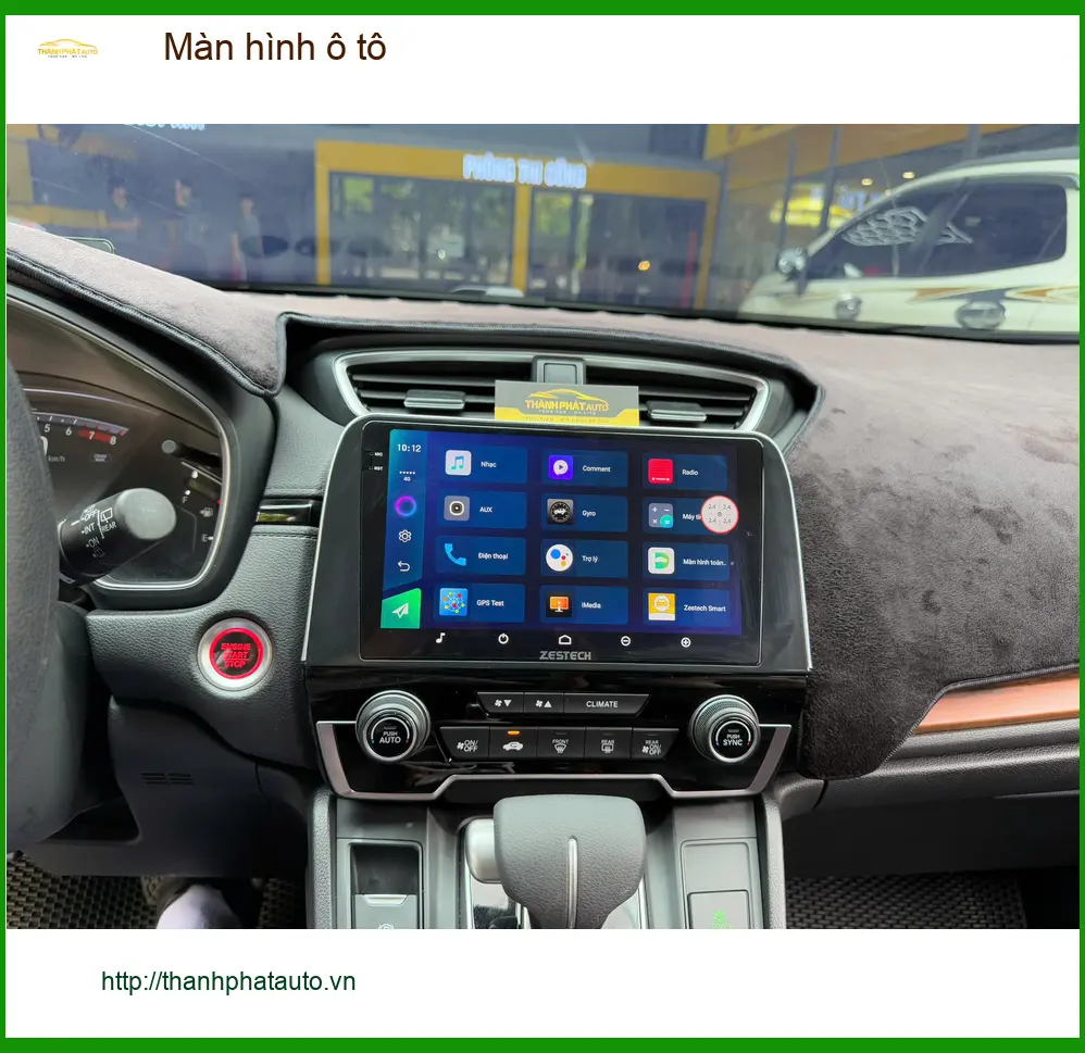 Anh Khang lắp màn hình ô tô VinFast Lux A2.0 tại Cần Giờ vì màn hình zin quá lỗi thời ảnh thực tế 4