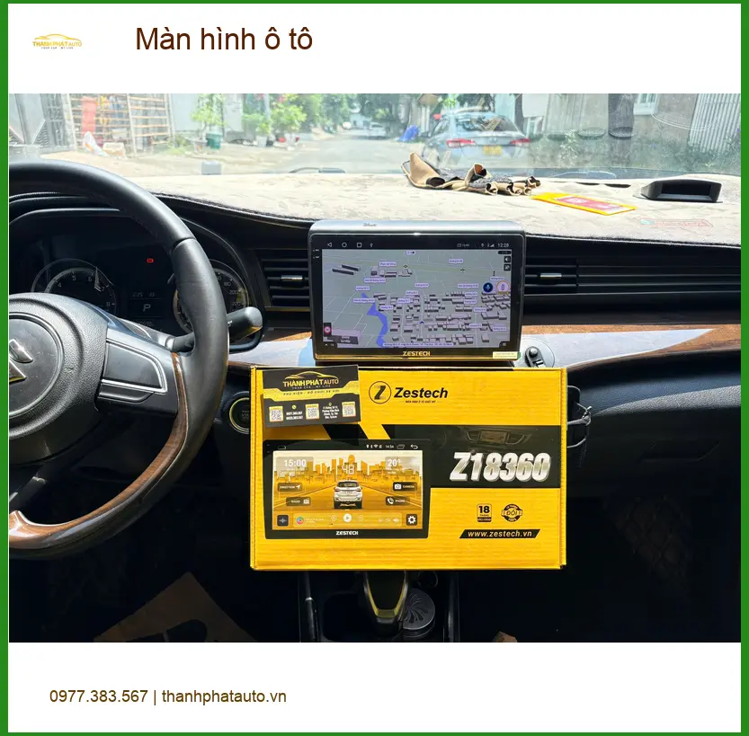 Anh Tùng lắp màn hình ô tô Android cho Hyundai Accent tại Quận 6 ảnh thực tế 2