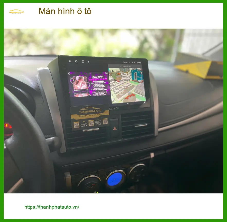 Bác Quý lắp màn hình ô tô Zestech cho Hyundai Accent tại Quận 1