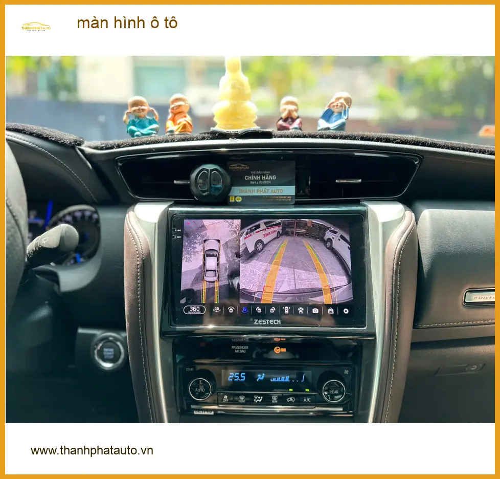 Anh Khải lắp màn hình ô tô Ford Everest Quận Tân Bình nâng cấp tiện ích
