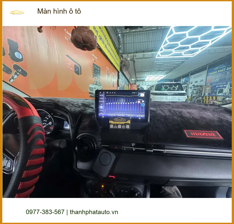 Chị Lan Anh nâng cấp màn hình ô tô thông minh tại Quận 2 cho Kia Sorento ảnh thực tế 2