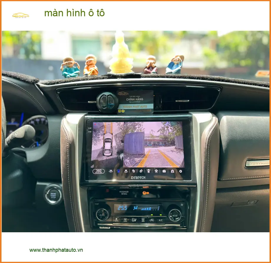 Anh Khải lắp màn hình ô tô Ford Everest Quận Tân Bình nâng cấp tiện ích ảnh thực tế 2