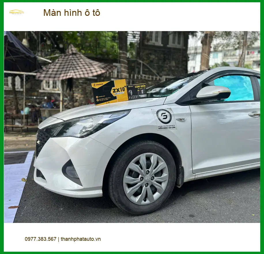 Anh Tú nâng cấp màn hình ô tô Zestech cho Honda CR-V tại Cần Giờ vì màn zin cũ đã hỏng. ảnh thực tế 3