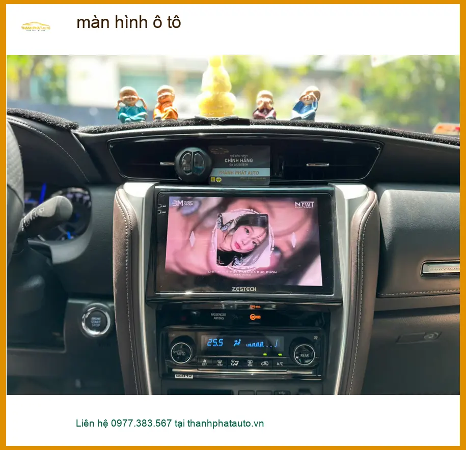 Anh Khải lắp màn hình ô tô Ford Everest Quận Tân Bình nâng cấp tiện ích ảnh thực tế 3