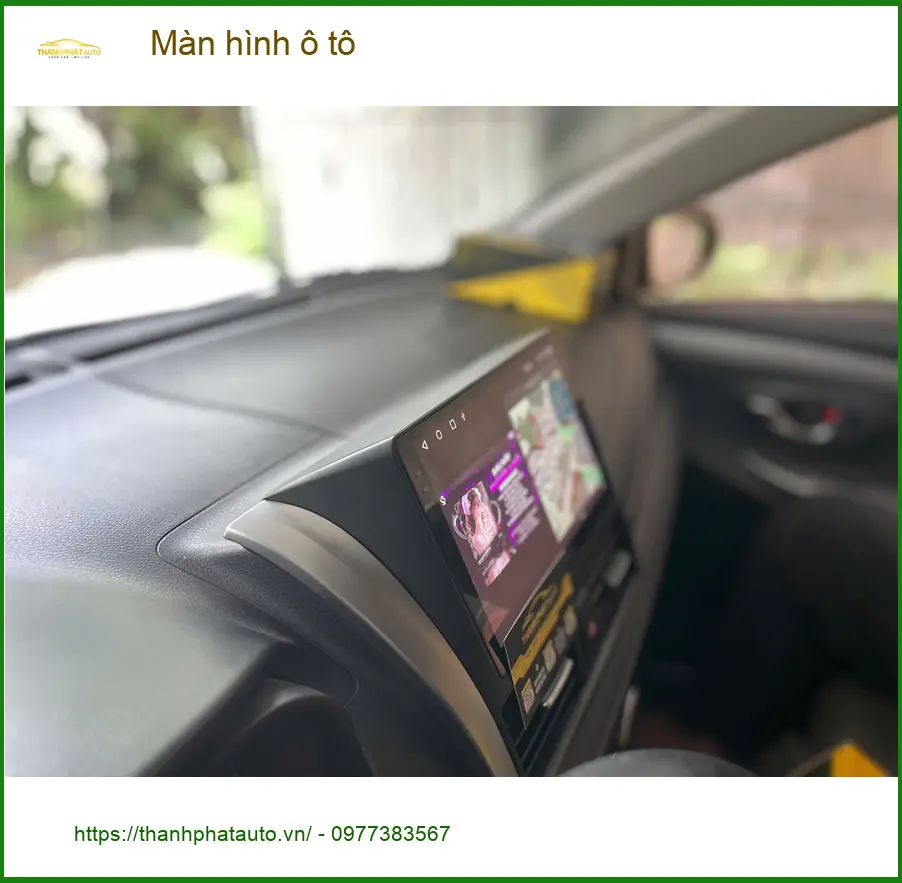 Anh Kiên nâng cấp màn hình ô tô cho Hyundai Accent tại Hóc Môn để lái xe tiện nghi hơn ảnh thực tế 3