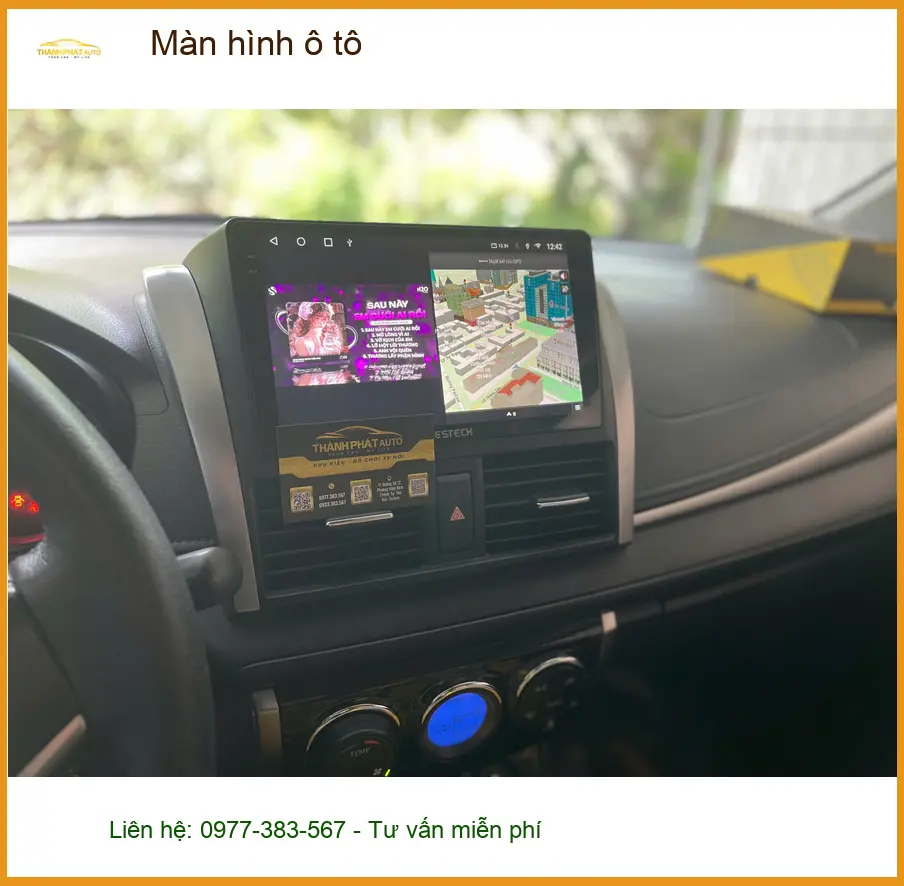 Anh Kiên nâng cấp màn hình ô tô cho Hyundai Accent tại Hóc Môn để lái xe tiện nghi hơn ảnh thực tế 4