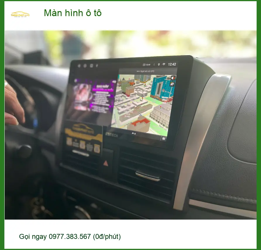 Anh Kiên nâng cấp màn hình ô tô cho Hyundai Accent tại Hóc Môn để lái xe tiện nghi hơn ảnh thực tế 5