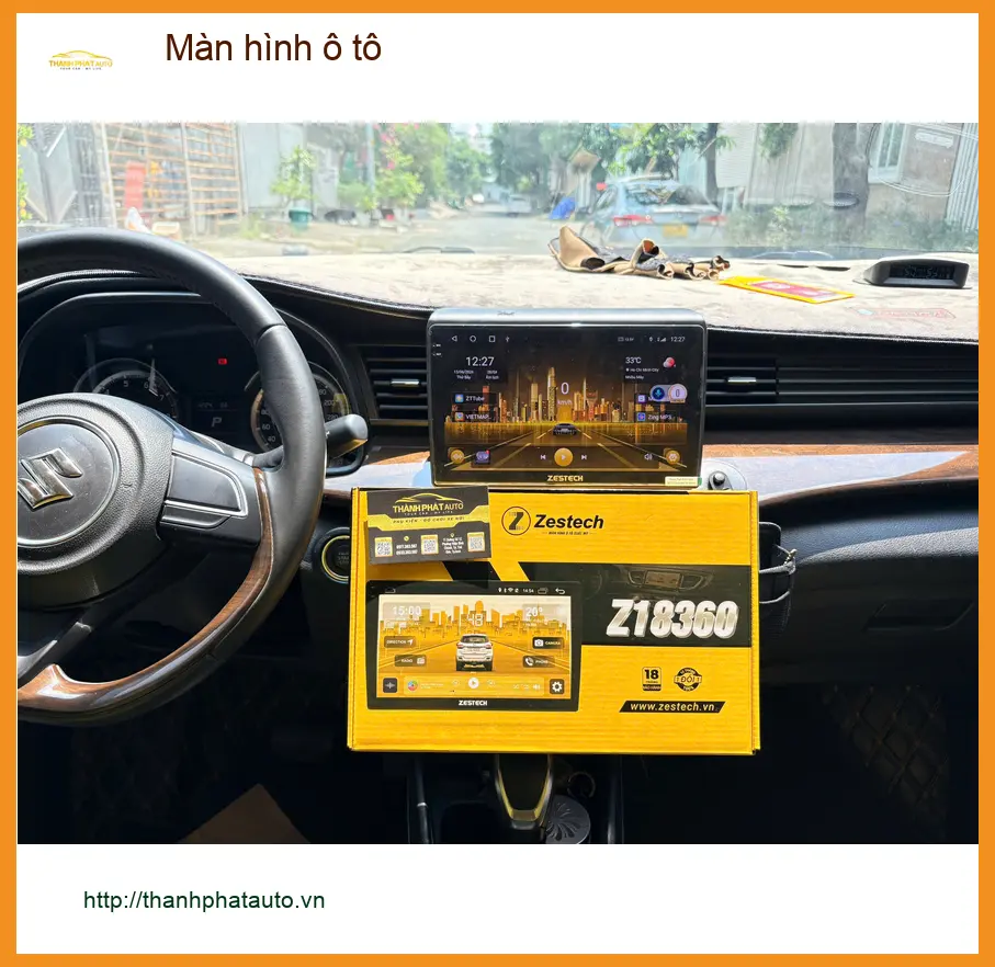Chị Thanh nâng cấp màn hình ô tô cho VinFast Fadil tại Quận Thủ Đức ảnh thực tế 2