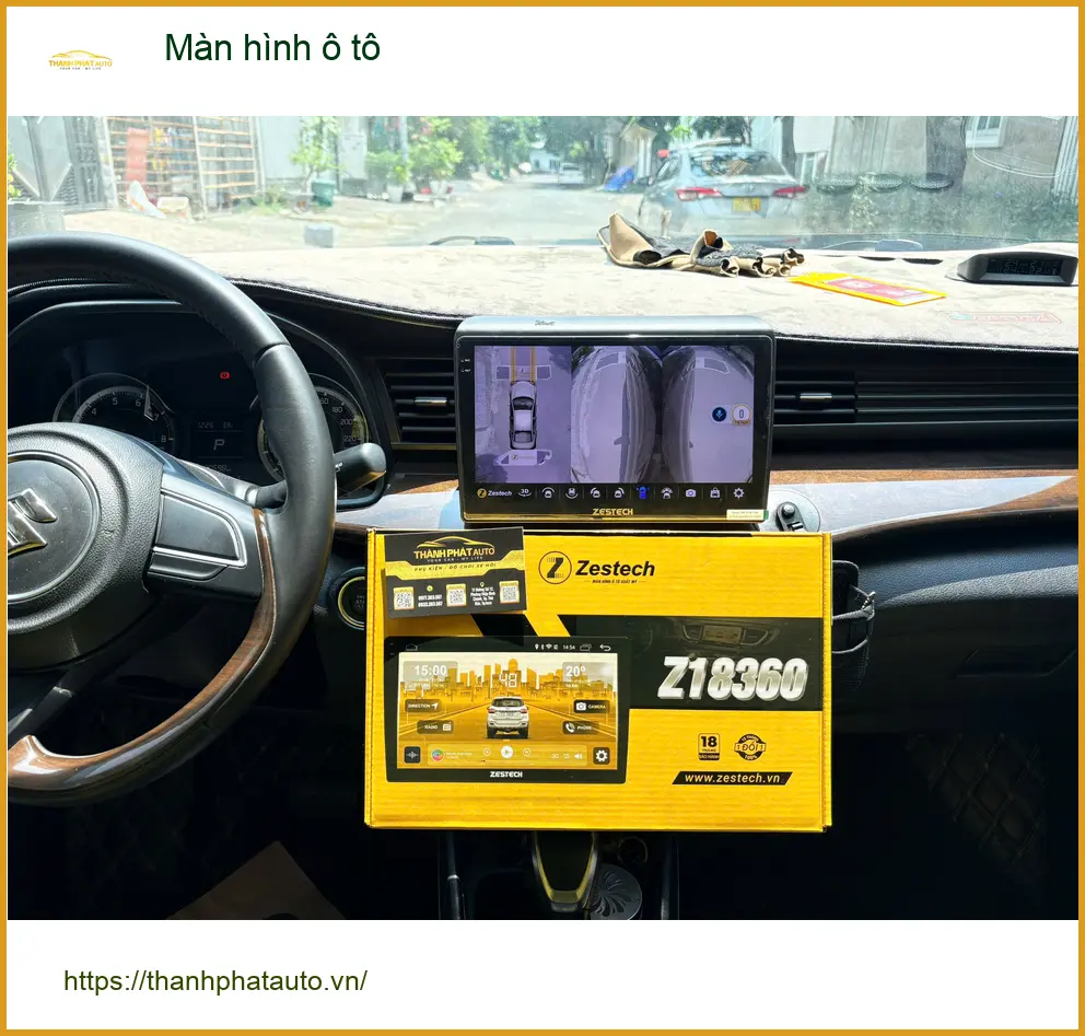 Chị Thanh nâng cấp màn hình ô tô cho VinFast Fadil tại Quận Thủ Đức ảnh thực tế 3