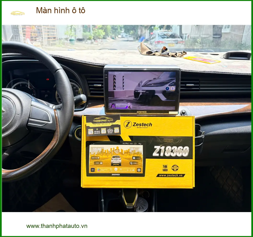 Chị Thanh nâng cấp màn hình ô tô cho VinFast Fadil tại Quận Thủ Đức ảnh thực tế 5