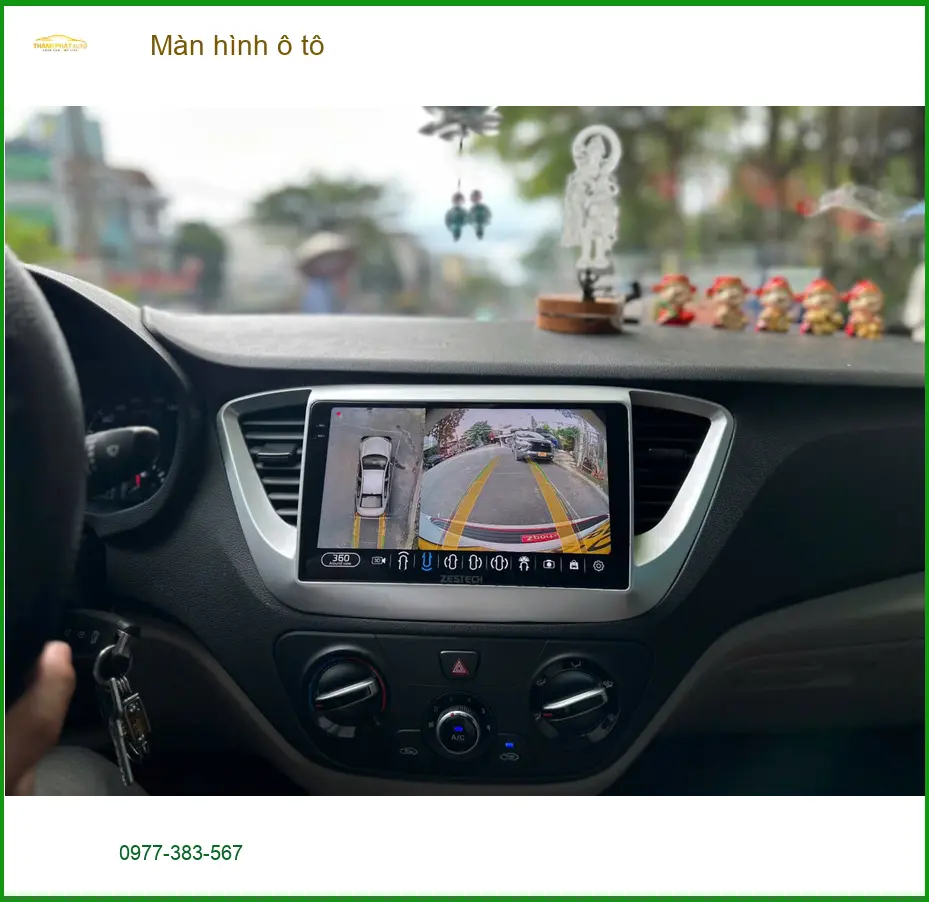 Anh Tuấn lắp màn hình ô tô cho Kia K3 tại Quận 9 vì màn zin thiếu tính năng