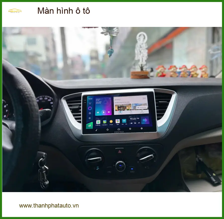 Anh Tuấn lắp màn hình ô tô cho Kia K3 tại Quận 9 vì màn zin thiếu tính năng ảnh thực tế 2