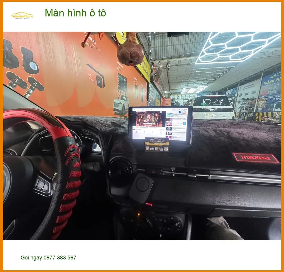 Chú Tùng nâng cấp màn hình ô tô cho Toyota Fortuner tại Hóc Môn tiện nghi hơn ảnh thực tế 5