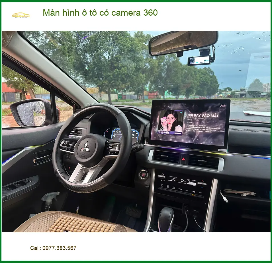 Anh Bảo lắp Màn hình ô tô có camera 360 cho Hyundai Accent tại Quận 12