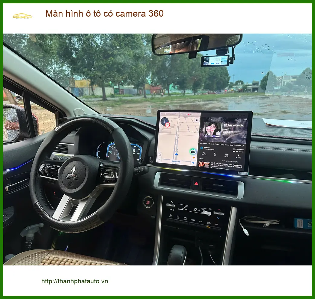 Anh Bảo lắp Màn hình ô tô có camera 360 cho Hyundai Accent tại Quận 12 ảnh thực tế 2