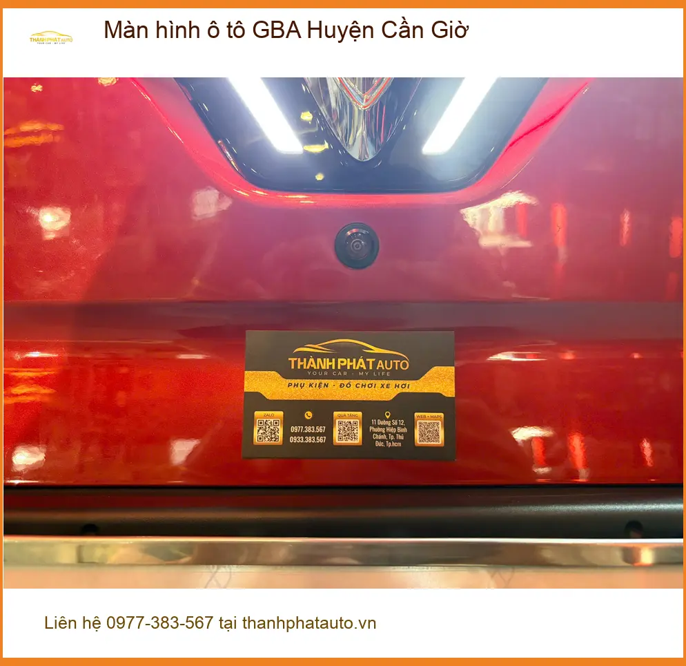Cửa Hàng Gắn Màn Hình Android Ô Tô hình ô tô GBA Huyện Cần Giờ - Giá Tốt TPHCM ảnh thực tế 3