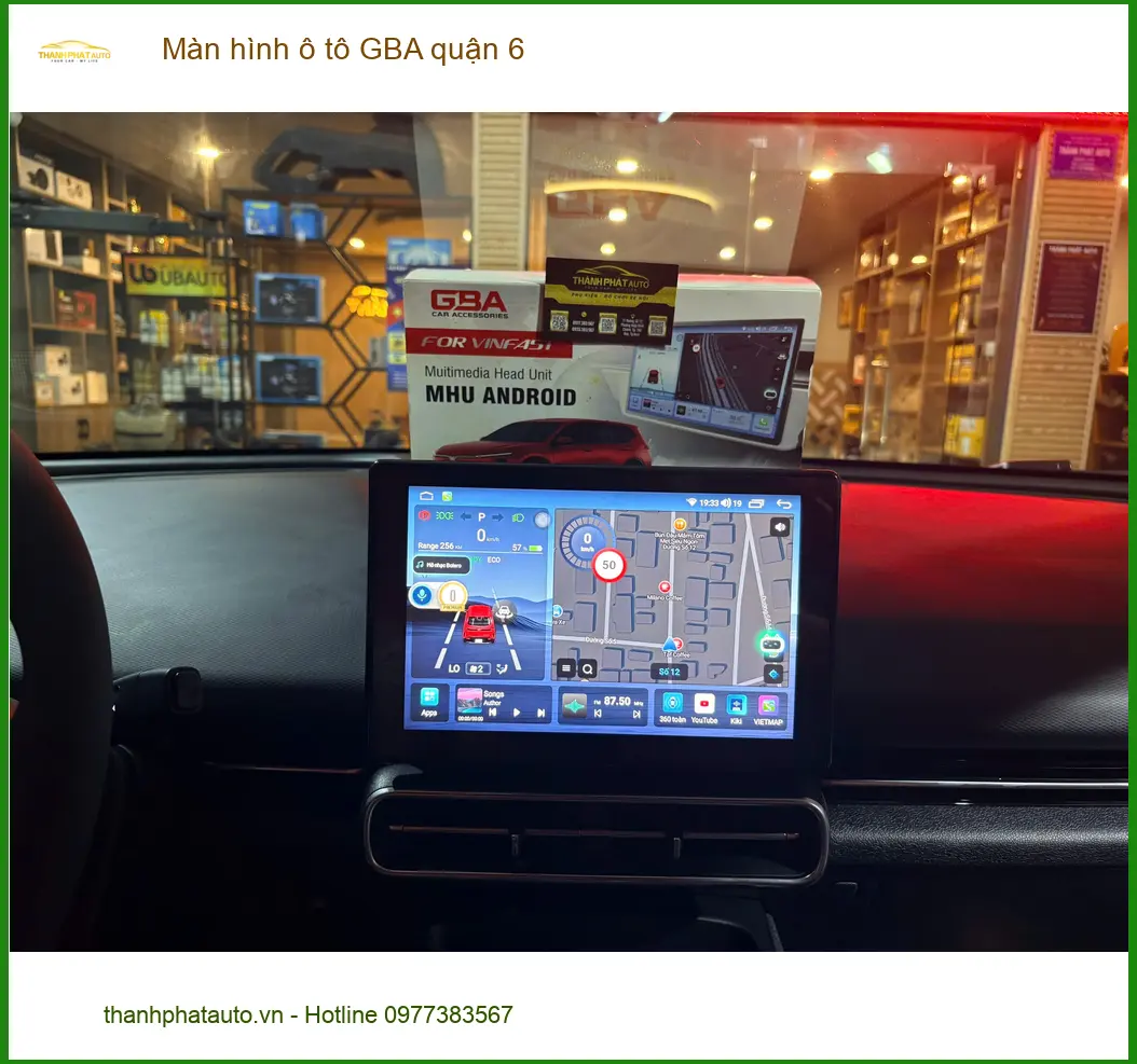 Trung Tâm Gắn Màn Hình Android Ô Tô GBA quận 6 - Nâng Cấp Chính Hãng