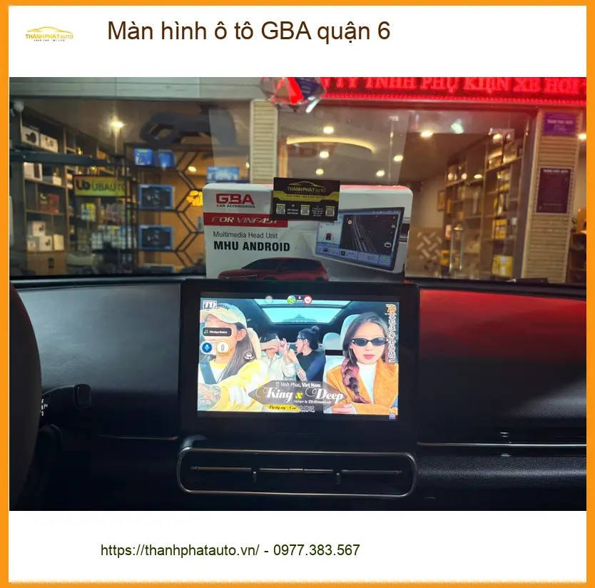 Trung Tâm Gắn Màn Hình Android Ô Tô GBA quận 6 - Nâng Cấp Chính Hãng ảnh thực tế 2
