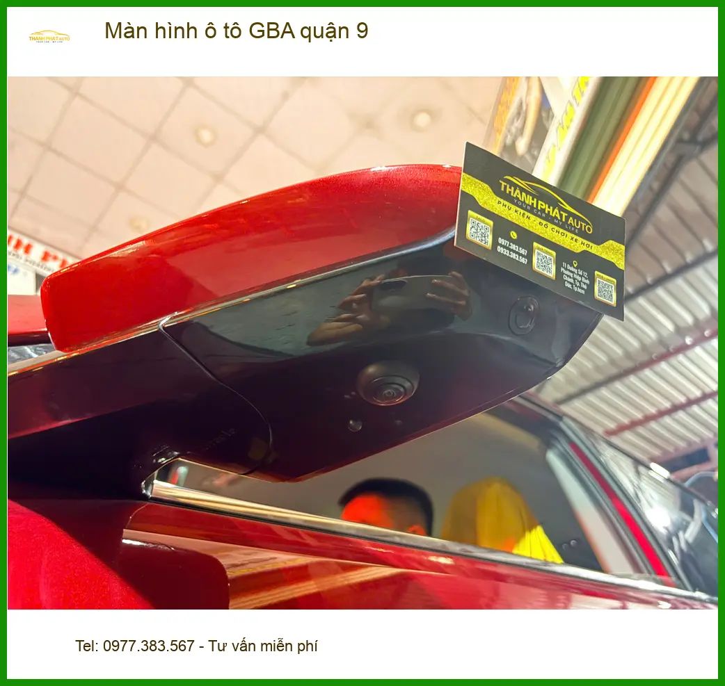 Trung Tâm Lắp Màn Hình Android Ô Tô hình ô tô GBA quận 9 - Giá Tốt TPHCM ảnh thực tế 2