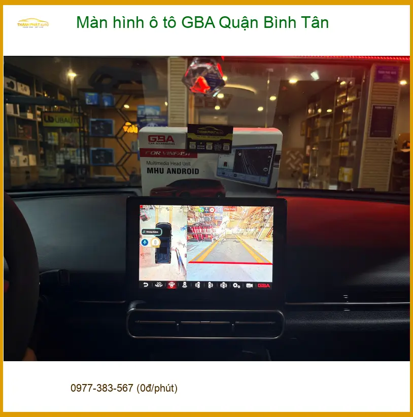 Địa Chỉ Lắp Màn Hình Android Ô Tô hình ô tô GBA Quận Bình Tân - Lắp Đặt Giá Tốt ảnh thực tế 3