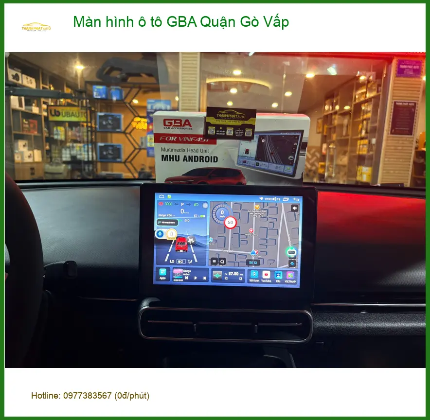 Trung Tâm Lắp Màn Hình Android Ô Tô GBA Quận Gò Vấp - Nâng Cấp Chính Hãng ảnh thực tế 2