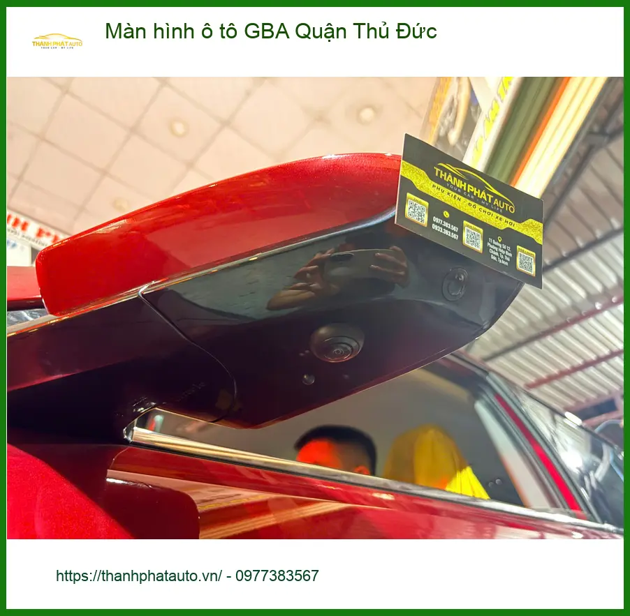 Địa Chỉ Lắp Màn Hình Android Ô Tô hình ô tô GBA Quận Thủ Đức - Giá Tốt TPHCM