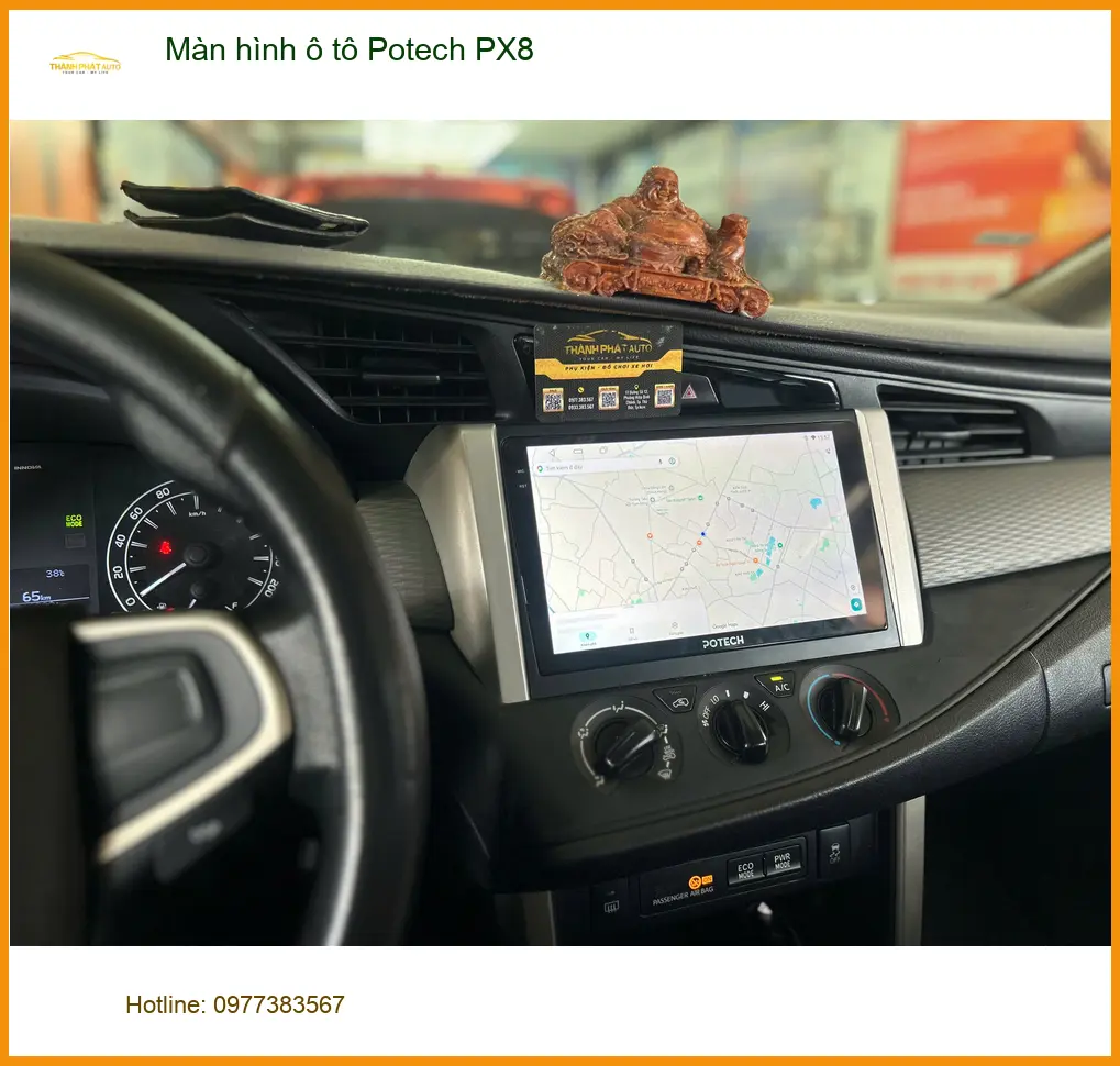 Chú Cường lắp Màn hình ô tô Potech PX8 cho Mazda CX5 tại Quận Thủ Đức. ảnh thực tế 3