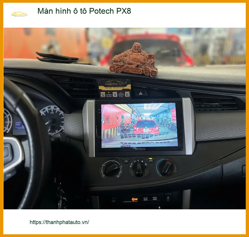 Chú Cường lắp Màn hình ô tô Potech PX8 cho Mazda CX5 tại Quận Thủ Đức. ảnh thực tế 5