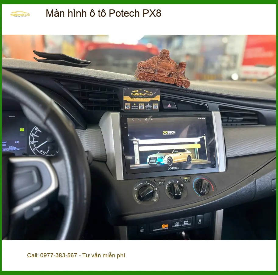 Anh Quốc lắp Màn hình ô tô Potech PX8 cho Mazda CX-5 tại Quận 2 để nâng tầm giải trí ảnh thực tế 3